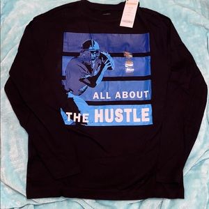 NWT Boy’s Gymboree long sleeve football tee 10-12